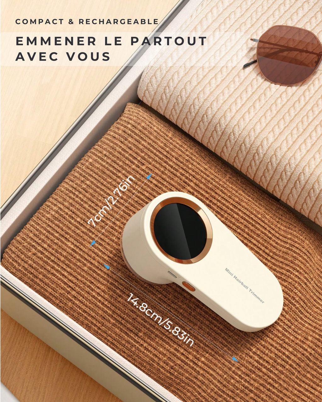 Mini rasoir à peluches