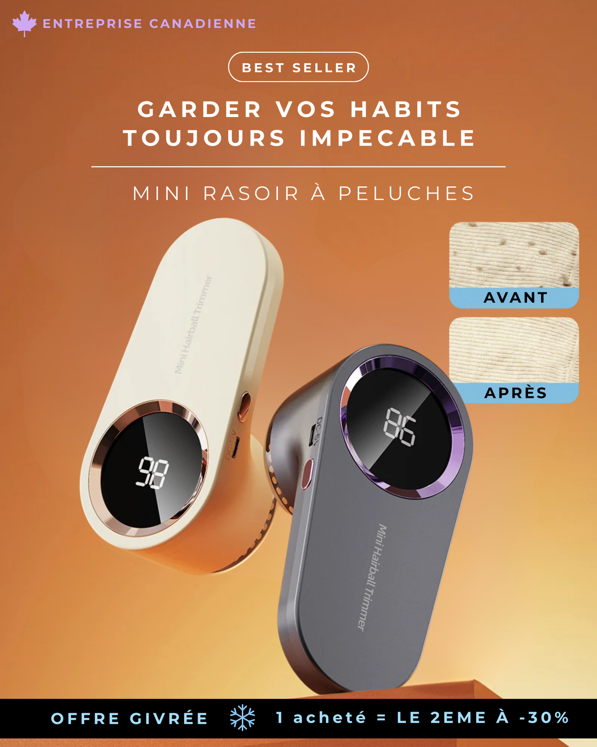 Mini rasoir à peluches